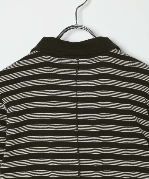 MILLER（ミラー）の「【MILLER(ミラー)】Prib Cardigan（Tシャツ/カットソー・レディース・スカイブルー/ブラック/ライトオリーブ・FREE）」の8枚目の写真