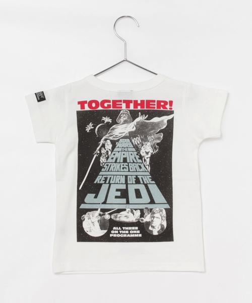 GROOVY COLORS(グルービーカラーズ)の「STAR WARS DARKSIDE Tシャツ(Tシャツ/カットソー・キッズ・ホワイト/グレー・140/100/120/90/110/130)」の7枚目の写真