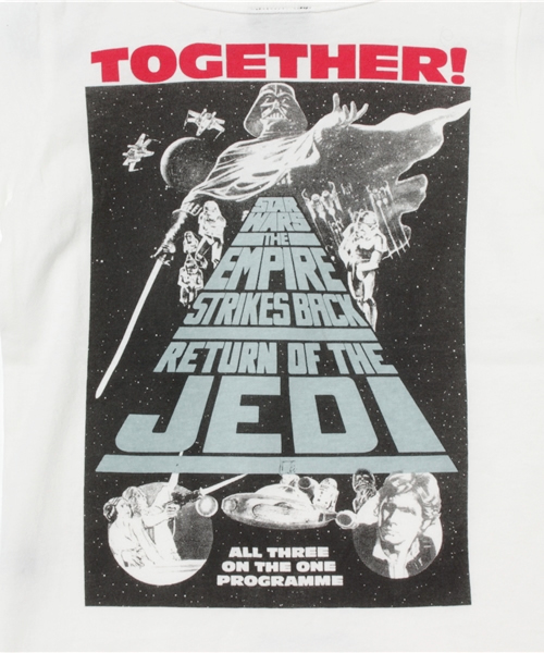 GROOVY COLORS(グルービーカラーズ)の「STAR WARS DARKSIDE Tシャツ(Tシャツ/カットソー・キッズ・ホワイト/グレー・140/100/120/90/110/130)」の12枚目の写真