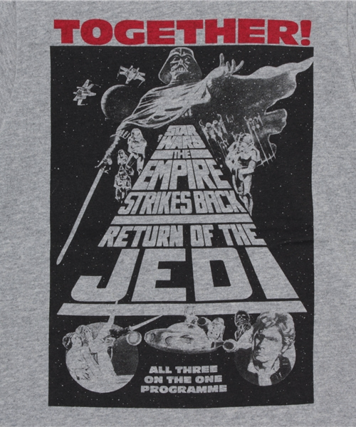 GROOVY COLORS(グルービーカラーズ)の「STAR WARS DARKSIDE Tシャツ(Tシャツ/カットソー・キッズ・ホワイト/グレー・140/100/120/90/110/130)」の5枚目の写真