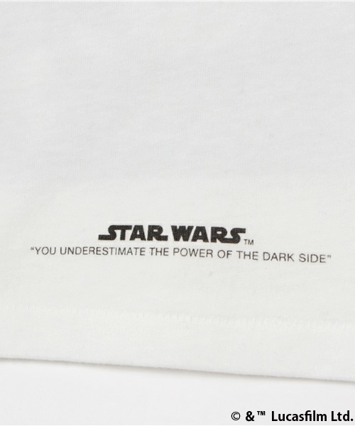 GROOVY COLORS(グルービーカラーズ)の「STAR WARS DARKSIDE Tシャツ(Tシャツ/カットソー・キッズ・ホワイト/グレー・140/100/120/90/110/130)」の20枚目の写真