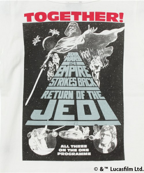 GROOVY COLORS(グルービーカラーズ)の「STAR WARS DARKSIDE Tシャツ(Tシャツ/カットソー・キッズ・ホワイト/グレー・140/100/120/90/110/130)」の19枚目の写真