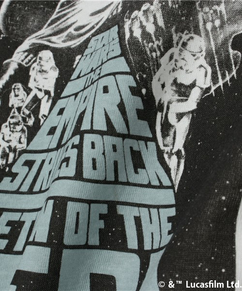 GROOVY COLORS(グルービーカラーズ)の「STAR WARS DARKSIDE Tシャツ(Tシャツ/カットソー・キッズ・ホワイト/グレー・140/100/120/90/110/130)」の18枚目の写真