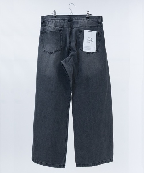 JOHN'S CLOSET（ジョンズクローゼット）の「【3】フェード加工 カーブデニムパンツ（デニムパンツ・メンズ・ブルー/グレー/ブラウン/スミクロ・X-LARGE/LARGE/MEDIUM）」の16枚目の写真