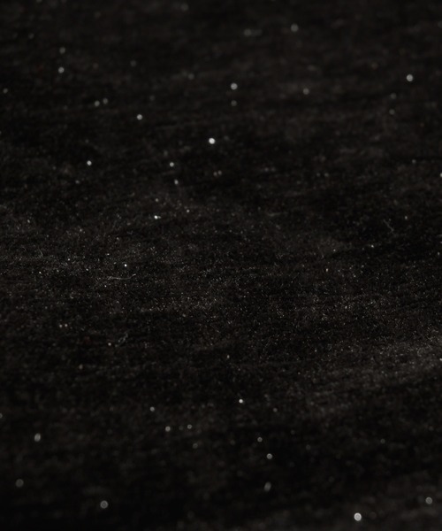 MUHET（ミュエータ）の「【set item】velour long sleeve t-shirt & halter neck camisole / ホルターネックキャミセットベロアロンT（Tシャツ/カットソー・レディース・ブラウン/ネイビー/アイボリー/ブラック・FREE）」の10枚目の写真