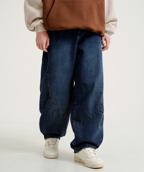 WV PROJECT（ダブリューブイプロジェクト）の「【WV PROJECT】Toast balloon denim pants/JNLP7762（デニムパンツ・メンズ・ブルー・M/L/LL/3L）」の5枚目の写真