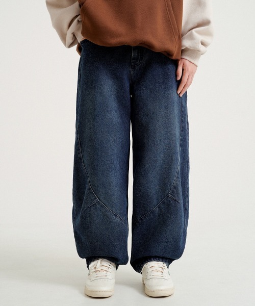 WV PROJECT（ダブリューブイプロジェクト）の「【WV PROJECT】Toast balloon denim pants/JNLP7762（デニムパンツ・メンズ・ブルー・M/L/LL/3L）」の6枚目の写真