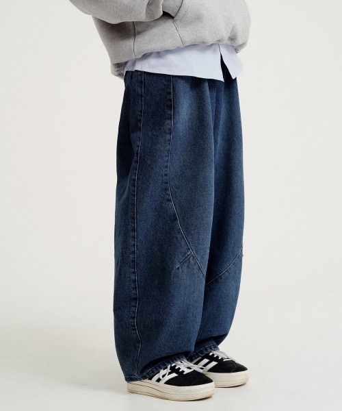 WV PROJECT（ダブリューブイプロジェクト）の「【WV PROJECT】Toast balloon denim pants/JNLP7762（デニムパンツ・メンズ・ブルー・M/L/LL/3L）」の11枚目の写真