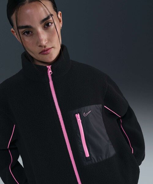 ナイキ スポーツウェア ウィメンズ フルジップ ハイパイル フリース