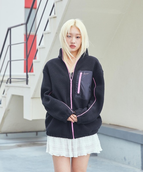 ナイキ スポーツウェア ウィメンズ フルジップ ハイパイル フリース