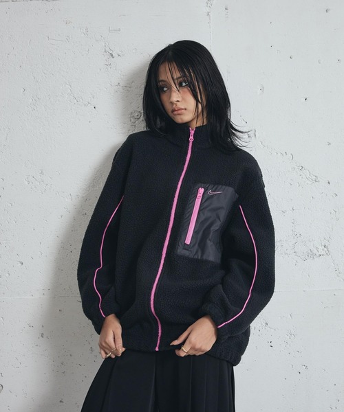 セール】ナイキ スポーツウェア ウィメンズ フルジップ ハイパイル