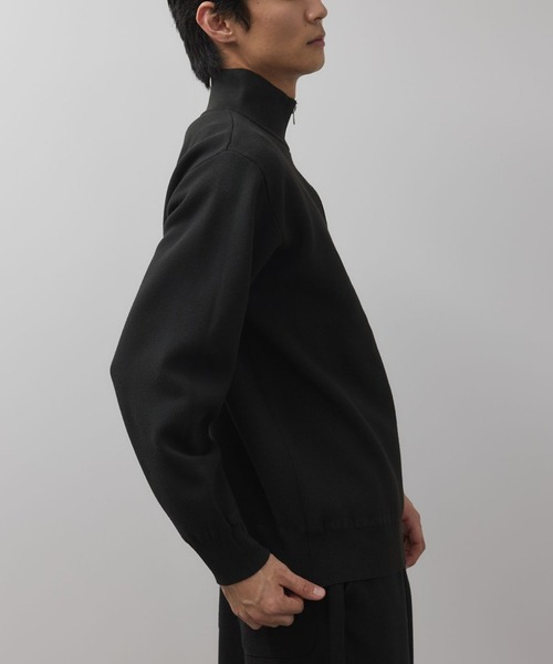 NAVY（ネイビー）の「NAVY 快適ミラノリブハーフジップニット【ウォッシャブル】（ニット/セーター・メンズ・ブラック/杢グレー・XL/L/M/S）」の16枚目の写真