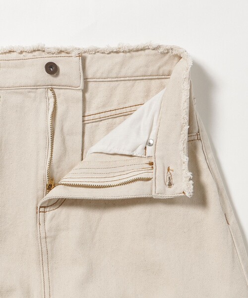 BEAMS HEART(ビームスハート)の「タック デニム スカート(スカート・レディース・ネイビー/ナチュラル・SMALL/MEDIUM)」の19枚目の写真