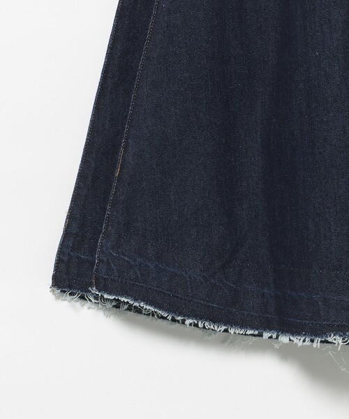 BEAMS HEART(ビームスハート)の「タック デニム スカート(スカート・レディース・ネイビー/ナチュラル・SMALL/MEDIUM)」の13枚目の写真
