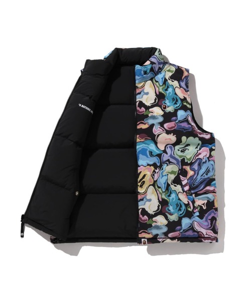 ART CAMO REVERSIBLE DOWN VEST（ダウンベスト）｜A BATHING APE（ア