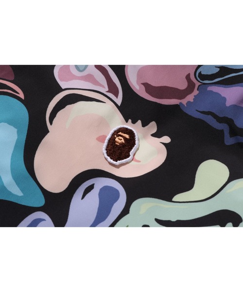 A BATHING APE（アベイシングエイプ）の「ART CAMO REVERSIBLE DOWN VEST（ダウンベスト・メンズ・ホワイト/ブラック・X-LARGE/XX-LARGE/SMALL/MEDIUM/LARGE）」の8枚目の写真