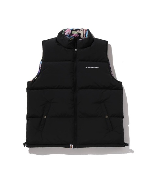ART CAMO REVERSIBLE DOWN VEST（ダウンベスト）｜A BATHING APE（ア