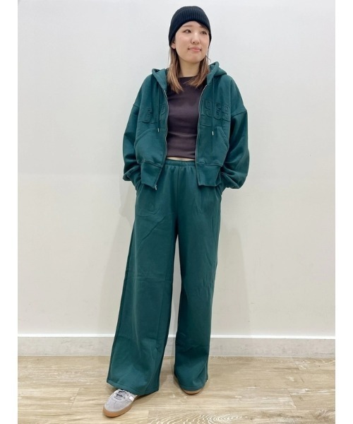 GAP（ギャップ）の「ヴィンテージソフト GAPロゴ バギースウェットパンツ（スウェットパンツ・レディース・グリーン/ピンク・XS/S/M/L/XXS）」の7枚目の写真