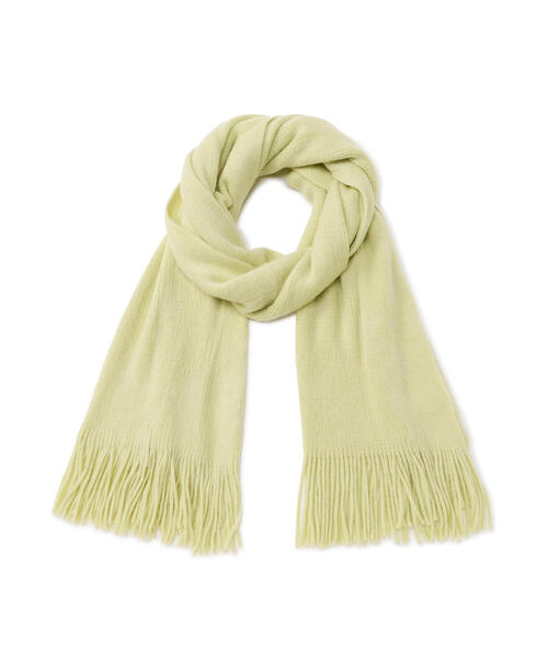 FREE'S MART（フリーズマート）の「シャギーラッセルストール（ストール/ショール・レディース・ホワイト/ブラウン/イエロー・ﾌﾘ-）」の9枚目の写真