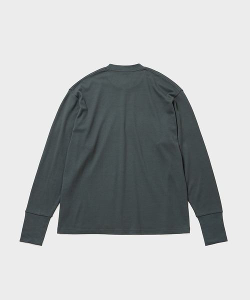 Hanes for BIOTOP】 Comfort Crew Neck Pullover with Thumbhole EX（T