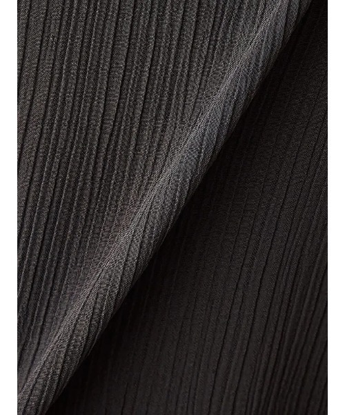 Perfect Suit FActory（パーフェクトスーツファクトリー）の「スムース楊柳バー付　ウォッシャブルブラウス　オフホワイト/ブラック/ベージュ/ブラウン（Tシャツ/カットソー・レディース・ブラック/オフホワイト/ベージュ/ダークブラウン・M/L）」の7枚目の写真