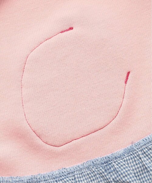 baby cheer（ベイビーチアー）の「イチゴポケットチュニック（チュニック・キッズ・オフホワイト/ホワイト系/ピンク・80ｃｍ/90cm/100cm/110cm/120cm）」の10枚目の写真