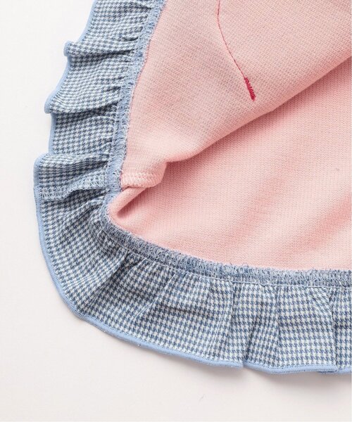 baby cheer（ベイビーチアー）の「イチゴポケットチュニック（チュニック・キッズ・オフホワイト/ホワイト系/ピンク・80ｃｍ/90cm/100cm/110cm/120cm）」の11枚目の写真
