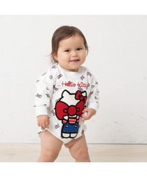 WELCOME TO THE UNIVERSE BABY!（ウェルカムトゥザユニバースベイビー）の「SANRIO サンリオ キティ 長袖ダルマボディスーツ（ロンパース・キッズ）」