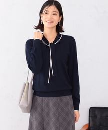 GALLORIA | 【キレメクニット】ボウタイニット(ニット/セーター)