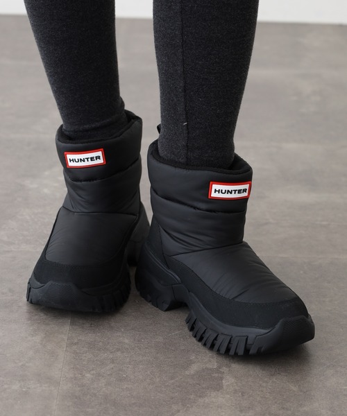HUNTER イントレピッド ワンダラー ショート スノー ブーツ（ブーツ