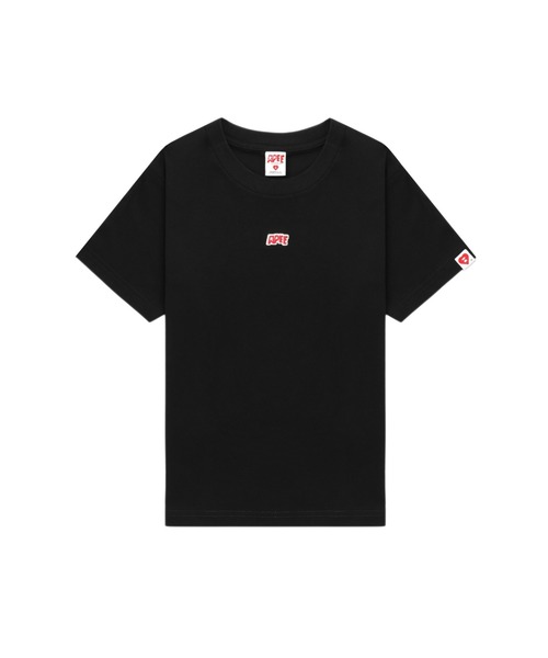 APEE BY A BATHING APE(エイピーバイアベイシングエイプ)の「APEE BADGE CROP TEE(Tシャツ/カットソー・レディース・ブラック/アイボリー・X-SMALL/SMALL)」の2枚目の写真