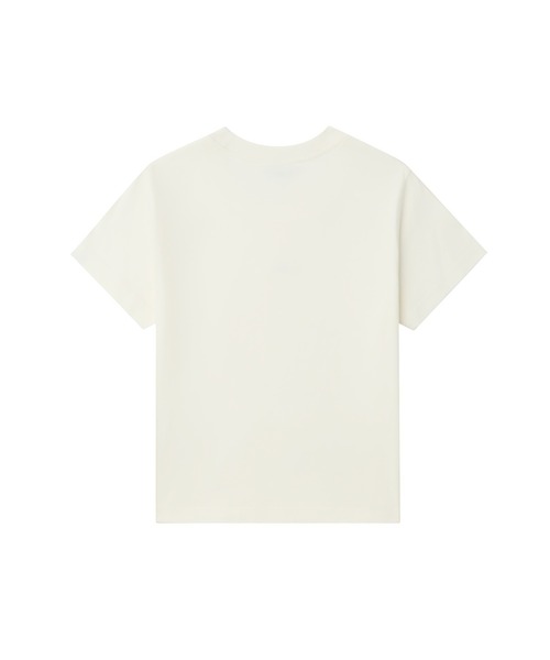 APEE BY A BATHING APE(エイピーバイアベイシングエイプ)の「APEE BADGE CROP TEE(Tシャツ/カットソー・レディース・ブラック/アイボリー・X-SMALL/SMALL)」の3枚目の写真