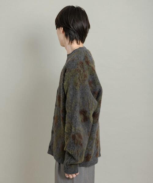 SENSE OF PLACE by URBAN RESEARCH（センスオブプレイスバイアーバンリサーチ）の「ツリーカモニットカーディガン（ニット/セーター・メンズ・ベージュ/ボルドー/チャコールグレー・MEDIUM/LARGE）」の11枚目の写真