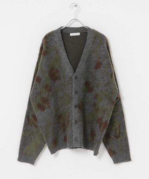 SENSE OF PLACE by URBAN RESEARCH（センスオブプレイスバイアーバンリサーチ）の「ツリーカモニットカーディガン（ニット/セーター・メンズ・ベージュ/ボルドー/チャコールグレー・MEDIUM/LARGE）」の13枚目の写真