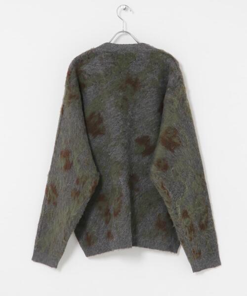 SENSE OF PLACE by URBAN RESEARCH（センスオブプレイスバイアーバンリサーチ）の「ツリーカモニットカーディガン（ニット/セーター・メンズ・ベージュ/ボルドー/チャコールグレー・MEDIUM/LARGE）」の15枚目の写真