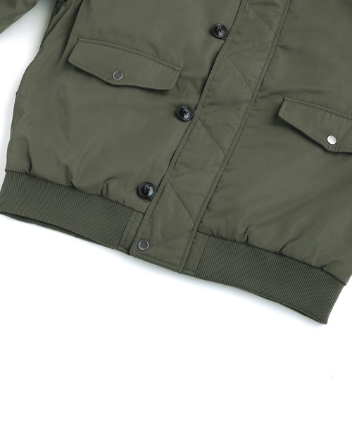 2WAYフライトジャケット / N-2B ミリタリー ジャケット 【襟ファー