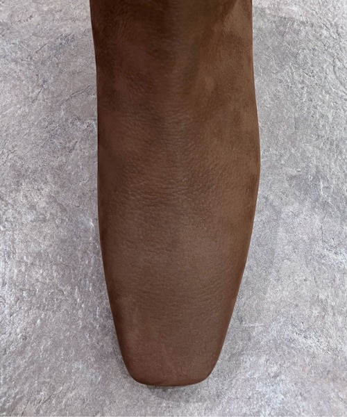 enchanted(エンチャンテッド)の「《APOM》本革ワイドシャフトロングブーツ(ブーツ・レディース・ブラック系その他/ブラウン/ブラック・38/37/36/35/40/39)」の13枚目の写真