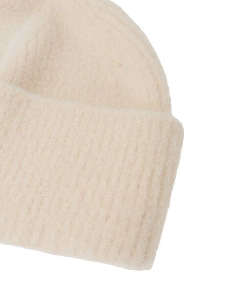 Green　Parks（グリーンパークス）の「ラメニット帽（ニットキャップ/ビーニー・レディース・アイボリー/ブラック/グレー・FREE）」の9枚目の写真