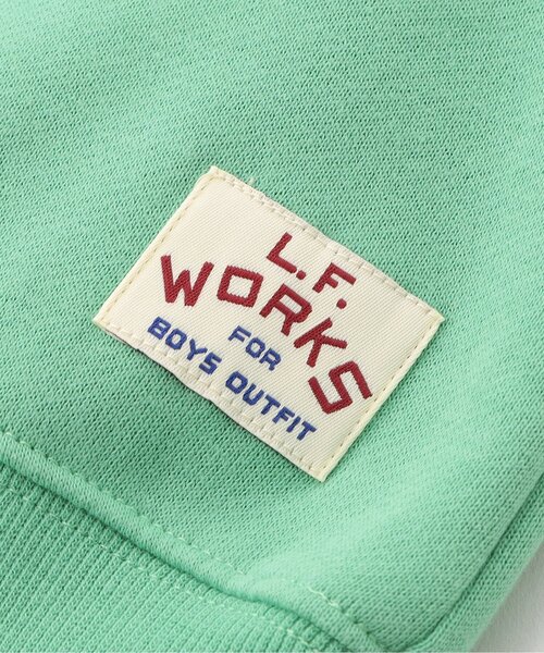 F.O.KIDS(エフオーキッズ)の「【ジュニア対応】カレッジロゴ風DINOトレーナー(スウェット・キッズ・エメラルド/キナリ/ブラウン・80/90/100/110/120/130/140)」の12枚目の写真
