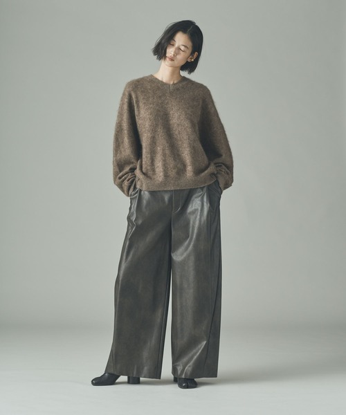 Curensology(カレンソロジー)/ヤクニットプルオーバー（ニット