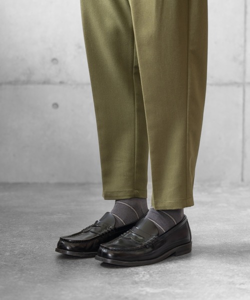 HARUSAKU CC(ハルサクシーシー)の「HARUSAKU CC:カジュアル クルーソックス3Pセット(ソックス/靴下・メンズ・グリーン/ブラウン/チャコールグレー・M/L)」の11枚目の写真