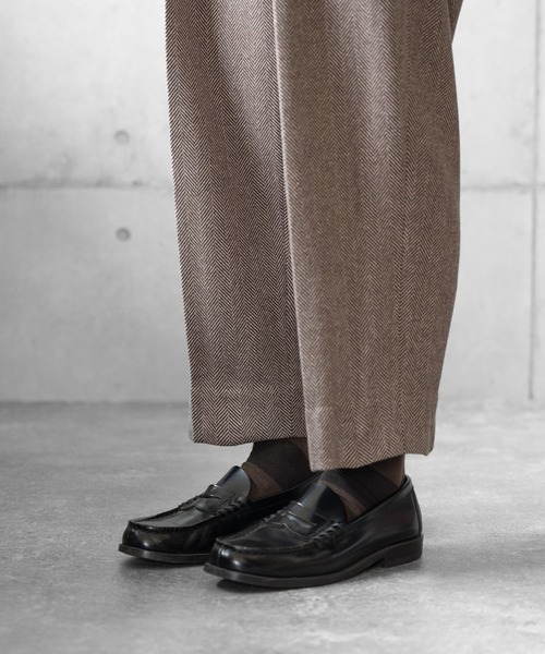 HARUSAKU CC(ハルサクシーシー)の「HARUSAKU CC:カジュアル クルーソックス3Pセット(ソックス/靴下・メンズ・グリーン/ブラウン/チャコールグレー・M/L)」の13枚目の写真