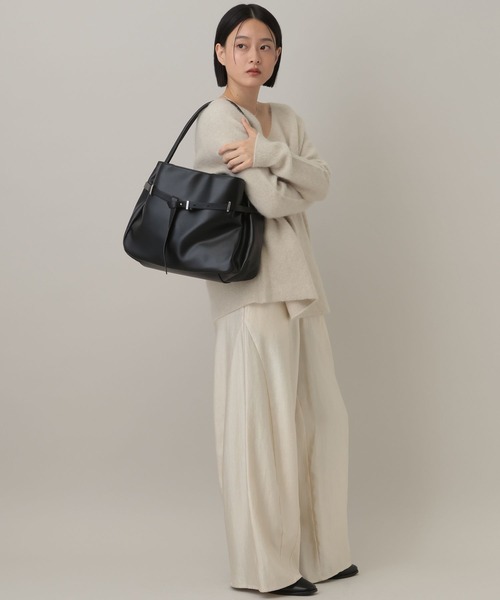 A part by(アパートバイ)の「ベルトツキバッグ(トートバッグ・レディース・ブラウン/ブラック・FREE)」の4枚目の写真