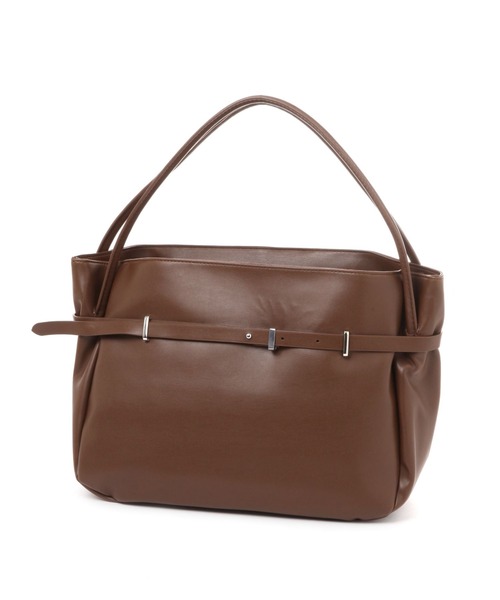 A part by(アパートバイ)の「ベルトツキバッグ(トートバッグ・レディース・ブラウン/ブラック・FREE)」の8枚目の写真