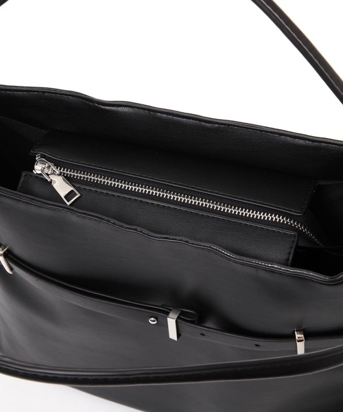 A part by(アパートバイ)の「ベルトツキバッグ(トートバッグ・レディース・ブラウン/ブラック・FREE)」の17枚目の写真