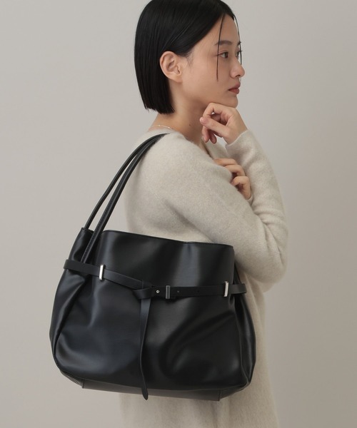 A part by(アパートバイ)の「ベルトツキバッグ(トートバッグ・レディース・ブラウン/ブラック・FREE)」の22枚目の写真
