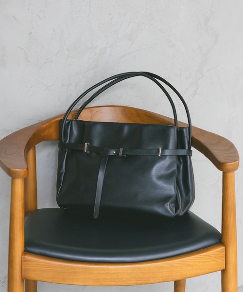 A part by(アパートバイ)の「ベルトツキバッグ(トートバッグ・レディース・ブラウン/ブラック・FREE)」の19枚目の写真