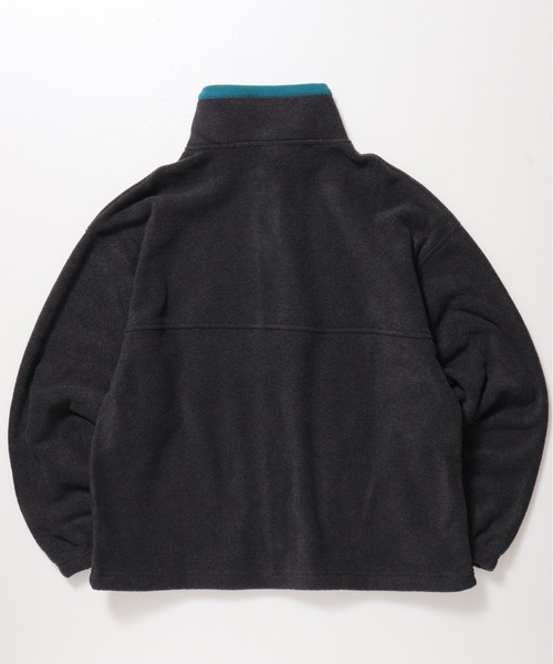 DISCUS ATHLETIC（ディスカス　アスレチック）の「【DISCUS ATHLETIC/ディスカス アスレチック】フリースパイピング配色フルＺＩＰハイネック(無地＆総柄)（ブルゾン・レディース・チャコール/オートミール/ネイビー/ブルー/その他・M/LL/L）」の20枚目の写真