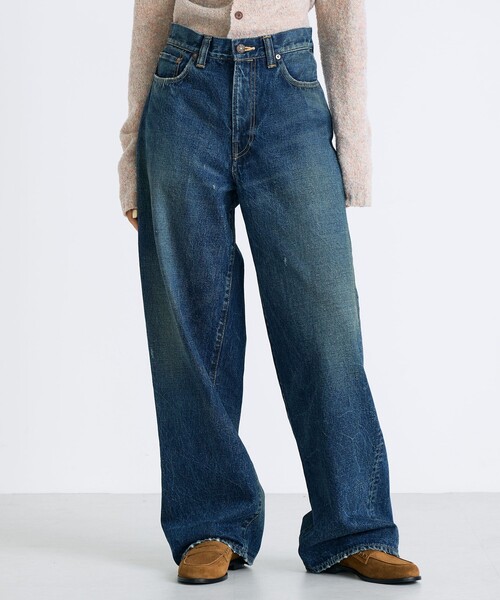 EDITION（エディション）の「■ビンテージ バギーデニム（その他パンツ・レディース・ブルー・36/34）」の9枚目の写真