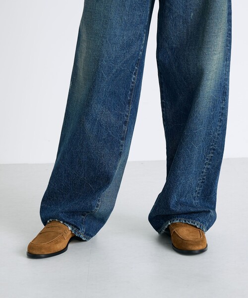 EDITION（エディション）の「■ビンテージ バギーデニム（その他パンツ・レディース・ブルー・36/34）」の4枚目の写真